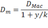 Modified duration formula.